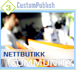 CustomPublish Nettbutikk