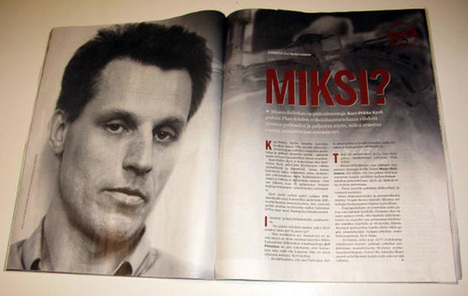 KARI-PEKKA KYRÖ talar igen. Faximil från Ilta-Sanomats helgmagasin Plus den här helgen.