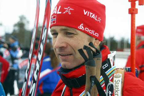 OLE EINAR BJØRNDALEN har varit sjuk. Foto: JAN ERIK JENSEGG, www.kristiansen-sport.com