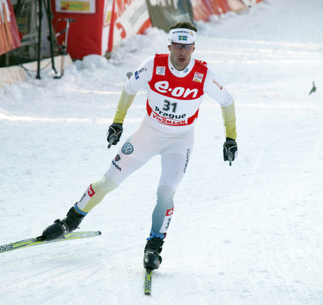 ANDERS SÖDERGREN i Tour de Ski. Foto: MOA MOLANDER KRISTIANSEN, www.kristiansen-sport.com